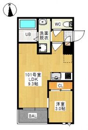 GRANDTIC 下伊福 EX(グランティックシモイフクイーエックスの間取り画像