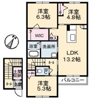 ファンコート堀越 壱番館の間取り画像