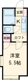 アリス南四日町の間取り画像