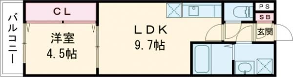 ケイメゾン2の間取り画像