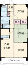 エポック篭山の間取り画像