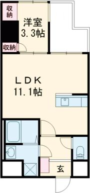 ショーンズ元町の間取り画像