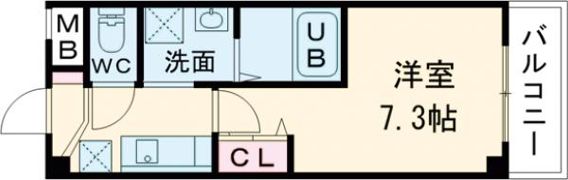 Spring南塚口の間取り画像