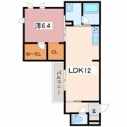 Villa CRESTの間取り画像