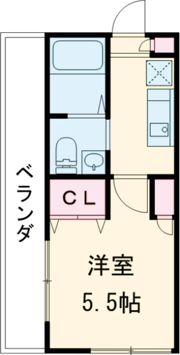 フォルトゥーナ津田沼の間取り画像