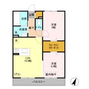メゾンアルファ Xの間取り画像