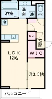 ボヌール江場の間取り画像