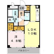グレース パラシオンの間取り画像