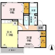 ブラゾーネ B棟の間取り画像