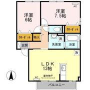シャトーショコラ E棟の間取り画像