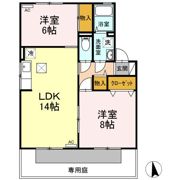 メゾン･テルシャトー E棟の間取り画像