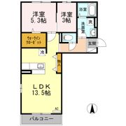 D-room平尾山荘通りの間取り画像