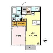 グリーンヒル・ヴァン B棟の間取り画像