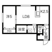 Four Stream Residence南6条の間取り画像