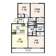シルトクレーテAの間取り画像
