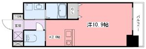 インタービレッジ高岡駅前の間取り画像