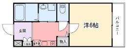 土山中村コーポⅡの間取り画像