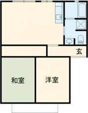 ウエストコートの間取り画像