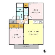 ハイカムール･シアンの間取り画像