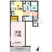 メルベーユの間取り画像