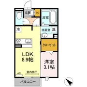 D-roomKGの間取り画像