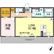 シャン ド フルールの間取り画像