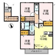 アルコバレーノⅧの間取り画像