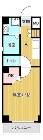 Legend Palaceの間取り画像