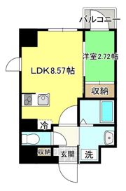 APPLE原町の間取り画像