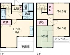 タウンハウス赤羽2の間取り画像