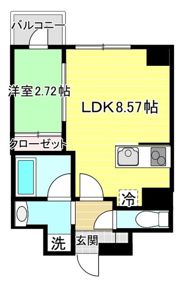APPLE原町の間取り画像