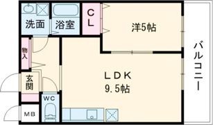 カーサフェリーチェの間取り画像