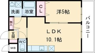 カーサフェリーチェの間取り画像