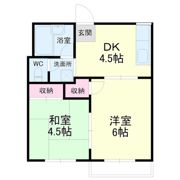 フォーブル掛川の間取り画像