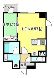 APPLE原町の間取り画像