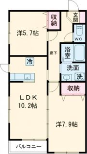 シエルヴィスタの間取り画像