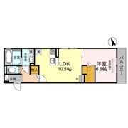 ラフィーネ八尾東の間取り画像