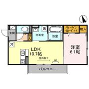 ラフィーネ八尾東の間取り画像
