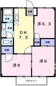 ニューシティー勢田の間取り画像