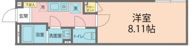 カインドネス新所沢A棟の間取り画像
