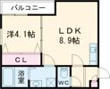 ドルチェ石津の間取り画像