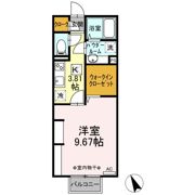 チェントロクオーレⅠの間取り画像