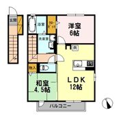 北野翠亭/エアリクス 北野翠亭Ⅱの間取り画像