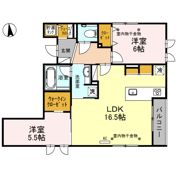 IX CASA cielo(ｲｸｽｶｰｻ・ｼｴﾛ）の間取り画像