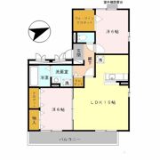 リビングタウン南生駒 A棟の間取り画像