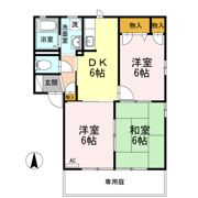 サンライズ吉永 B棟の間取り画像