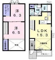 スミレの間取り画像