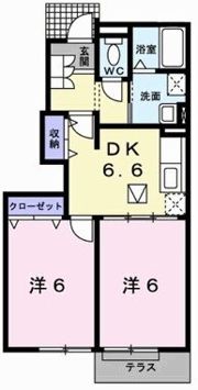 モン・シャトーの間取り画像