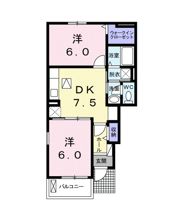 カーサ セレノBの間取り画像