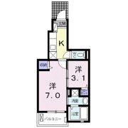 セレーノ モチヅキⅠの間取り画像